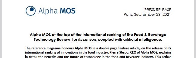 Alpha MOS recognition